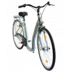 Mestský bicykel 28" SPRICK Zündapp s nízkym nástupom hliníkový rám: 18" Strieborná